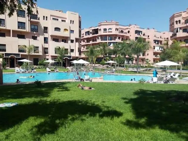 Appartement Confortable Rez-De-Jardin Residence Avec 5 Piscines Marrakesh